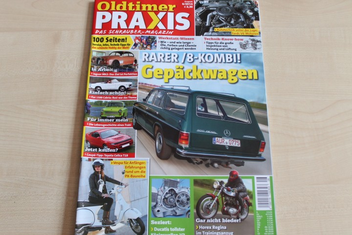 Deckblatt Oldtimer Praxis (08/2014)
